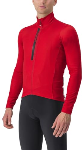 Amazon.com: CASTELLI Men's Entrata Thermal Jersey, Long Sleeve Zip
